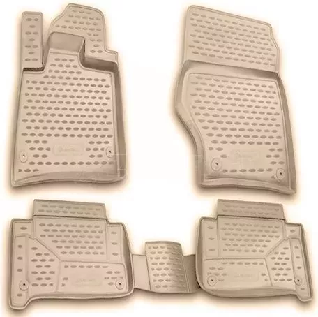 Novline ΜΑΡΚΕ ΠΑΤΑΚΙΑ ΣΕ ΣΚΑΦΗ TPE ΛΑΣΤΙΧΟ ΓΙΑ AUDI Q7 2005-2015  ΣΕ ΜΠΕΖ ΧΡΩΜΑ NOVLINE - 4 ΤΕΜ. NLC.04.16.212K/NV 