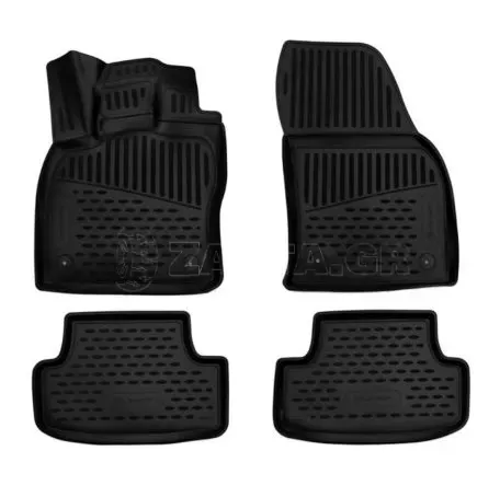 Novline ΜΑΡΚΕ ΠΑΤΑΚΙΑ ΣΕ ΣΚΑΦΗ TPE ΛΑΣΤΙΧΟ ΓΙΑ AUDI Q2 5D 2016+  ΣΕ ΜΑΥΡΟ ΧΡΩΜΑ NOVLINE - 4 ΤΕΜ. ELEMENT3D0428210K/NV 