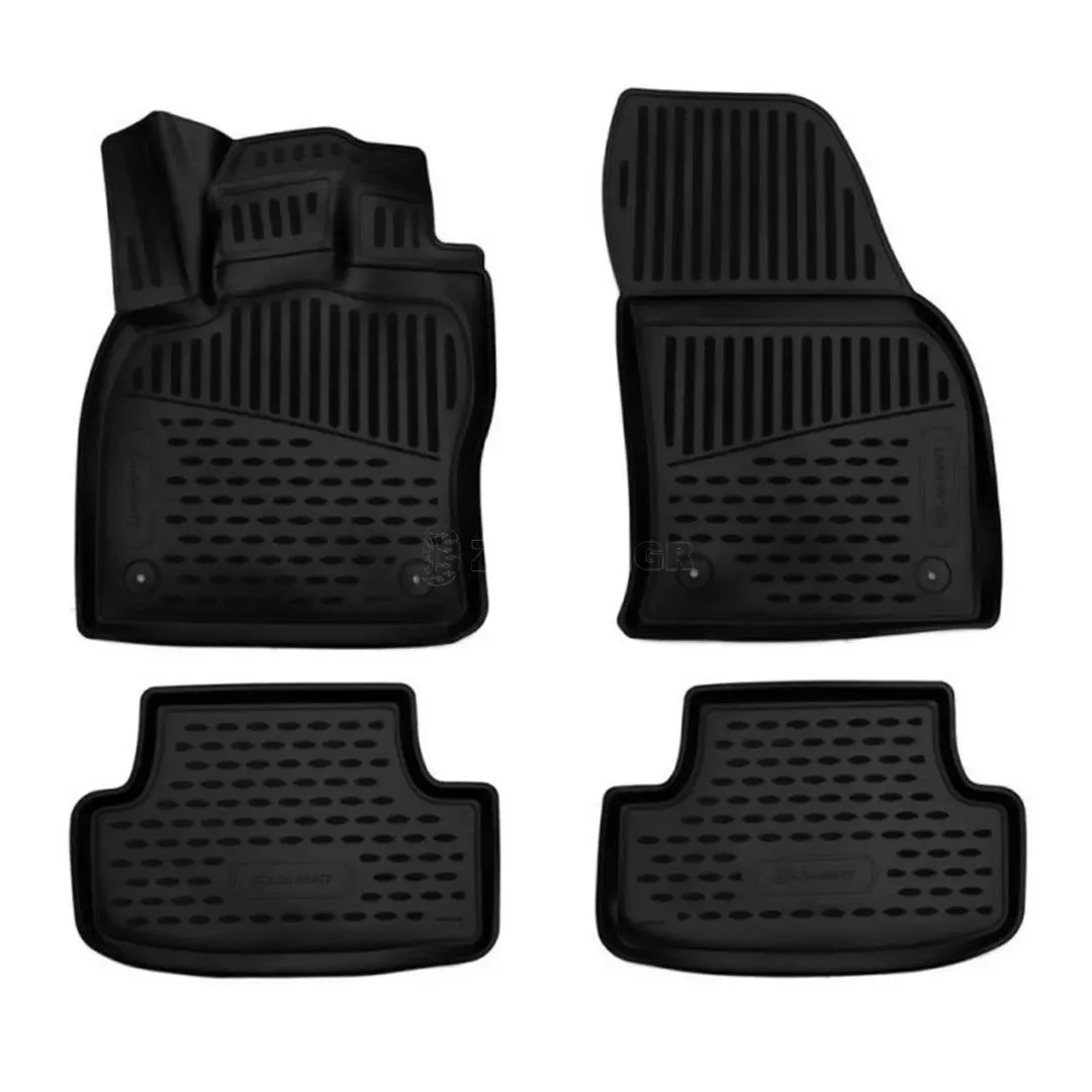Novline ΜΑΡΚΕ ΠΑΤΑΚΙΑ ΣΕ ΣΚΑΦΗ TPE ΛΑΣΤΙΧΟ ΓΙΑ AUDI Q2 5D 2016+ ΣΕ ΜΑΥΡΟ ΧΡΩΜΑ NOVLINE - 4 ΤΕΜ. ELEMENT3D0428210K/NV