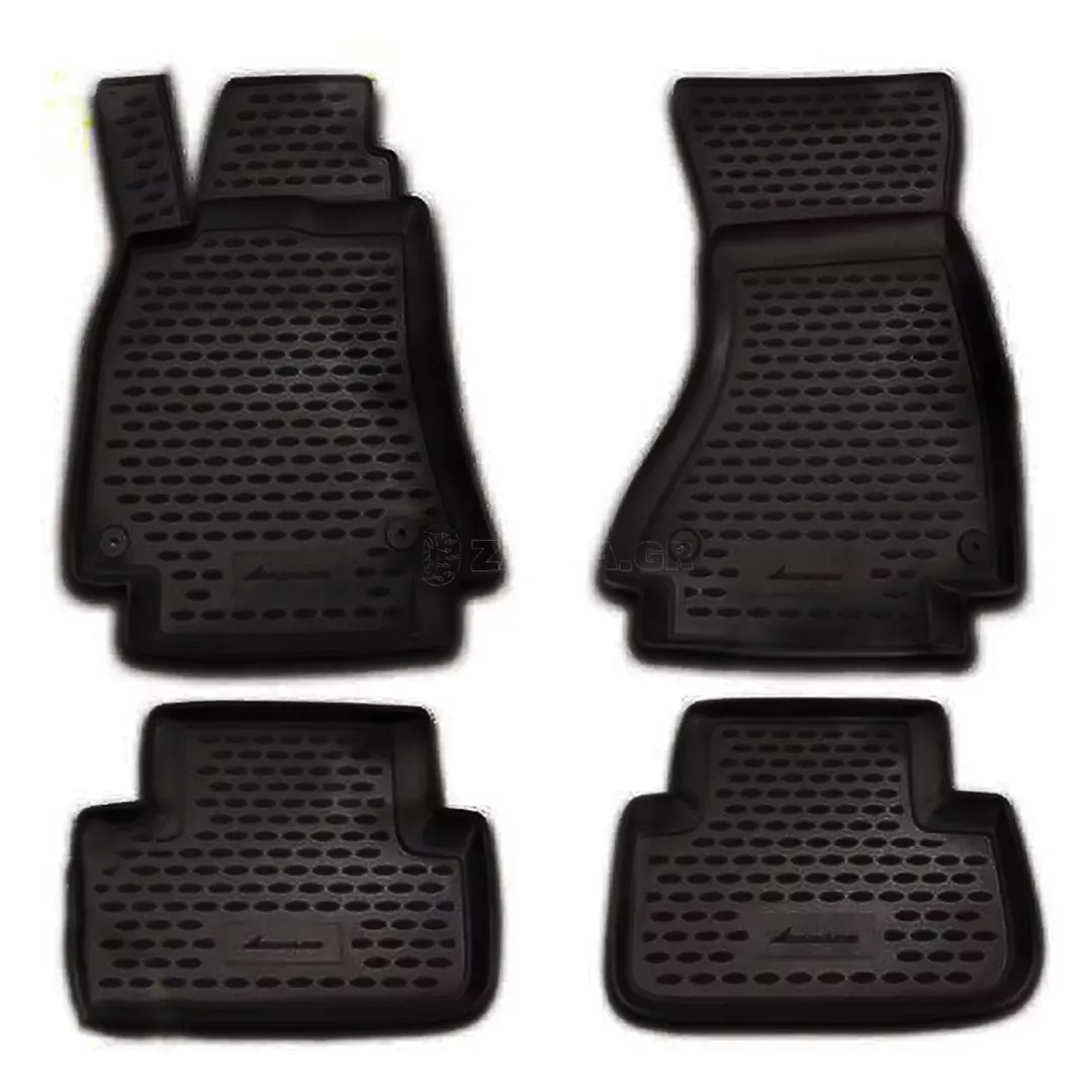Novline ΜΑΡΚΕ ΠΑΤΑΚΙΑ ΣΕ ΣΚΑΦΗ TPE ΛΑΣΤΙΧΟ ΓΙΑ AUDI A4 B6 4D 2000-2007 ΣΕ ΜΑΥΡΟ ΧΡΩΜΑ NOVLINE - 4 ΤΕΜ. ELEMENT3D01961210K/NV