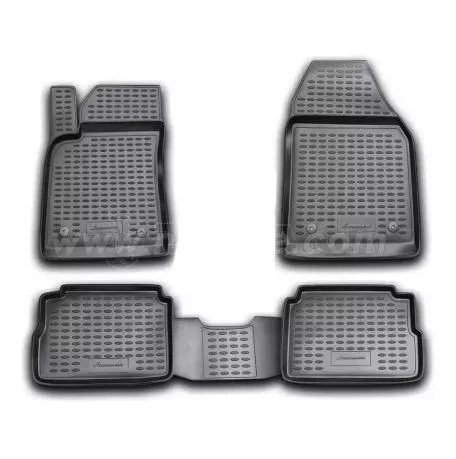 Novline ΜΑΡΚΕ ΠΑΤΑΚΙΑ ΣΕ ΣΚΑΦΗ TPE ΛΑΣΤΙΧΟ ΓΙΑ OPEL VECTRA C 05/2002-01/2009  ΣΕ ΜΑΥΡΟ ΧΡΩΜΑ NOVLINE - 4 ΤΕΜ. NLC.37.16.210K/NV 