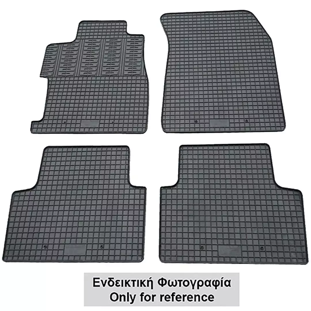 Cik ΜΑΡΚΕ ΠΑΤΑΚΙΑ ΣΕ ΣΚΑΦΗ ΛΑΣΤΙΧΟ ΓΙΑ SEAT IBIZA 6F 2017+ / SEAT ARONA 2017+ ΣΕ ΜΑΥΡΟ ΧΡΩΜΑ ΜΕ ΚΟΥΜΠΩΜΑΤΑ CIK - 4 ΤΕΜ. RM.SE.0010/CK