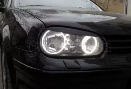 Δαχτυλίδια angel eyes για Vw Golf 4 - CCFL φθορισμού - χωρίς εγγύηση 