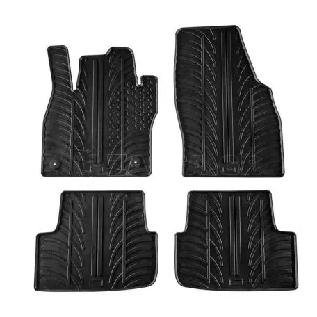 Πατάκια Αυτοκινήτου Gledring 0314 Seat Ibiza KJ 2017- / Seat Arona 2017-  Μαύρο 4 Τεμάχια 