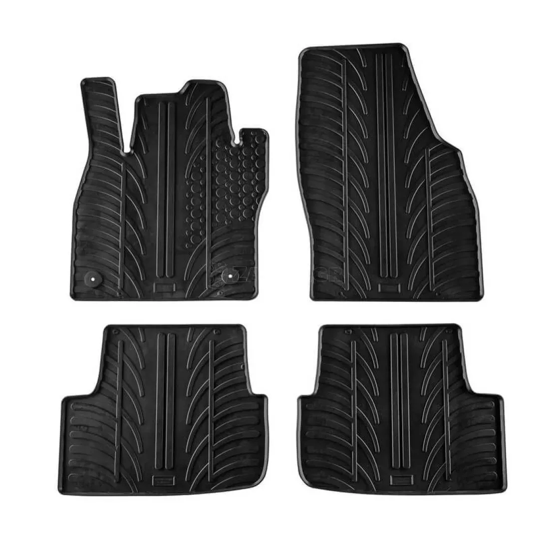 Πατάκια Αυτοκινήτου Gledring 0314 Seat Ibiza KJ 2017- / Seat Arona 2017- Μαύρο 4 Τεμάχια
