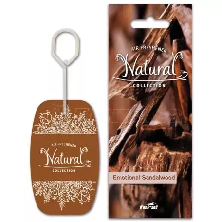 Αρωματικό Αυτοκινήτου Κρεμαστό Feral Natural Collection Σανταλόξυλο 