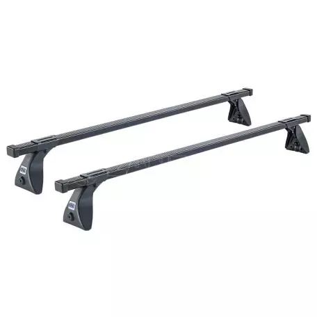 Μπάρες Οροφής Σιδερένιες CRUZ 921-101 Optima OS-115cm Μαύρες 2 Τεμάχια 