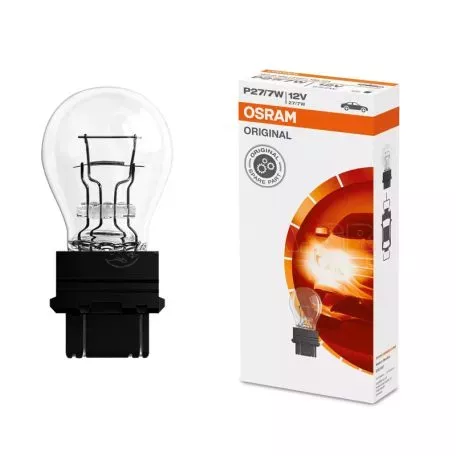 Λάμπα Αλογόνου S8 Ρ27/7W W2.5X16Q Διπολική 12V 27w Osram Original 3157 1 Τεμάχιο 
