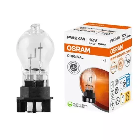 Λάμπα Αλογόνου ΡW24W WP3.3X14.5-3 12volt 24 watt Osram Original 7447 1Τεμάχιο 