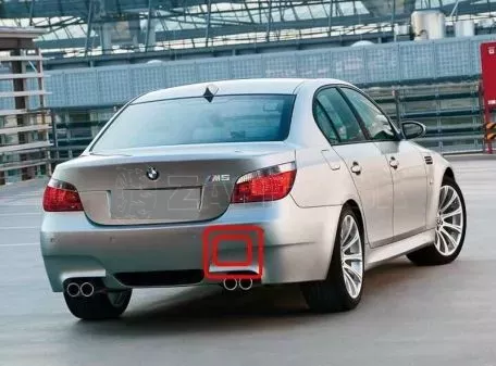 Κάλυμμα Γάντζου Ρυμούλκησης Πίσω Για Bmw 5 E60+LCI Rr. -///M5- 2002-09 51127898121 1 Τεμάχιο 