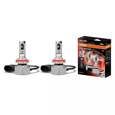 Λάμπες Led H8 Osram 12volt 7watt Night Breaker Smart 6000k 64212DWNBSM-2HB 2 Τεμάχια 