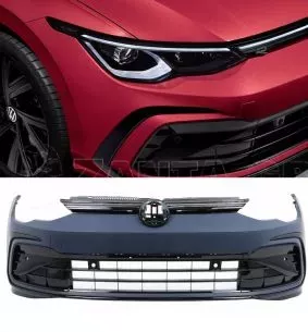Μπροστινός Προφυλακτήρας Για VW Golf VIII (8) 2019-2023 R-Line Look 