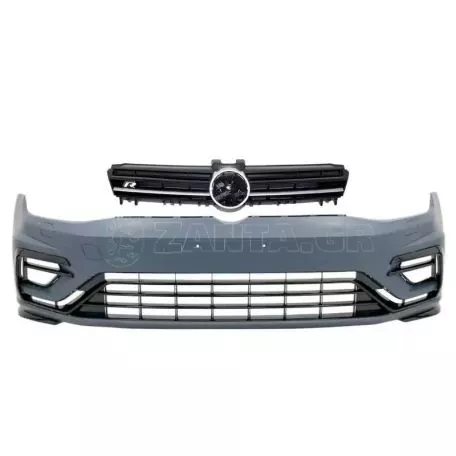 Μπροστινός Προφυλακτήρας Για VW Golf VII (7) 13-17 Upgrade Σε R 7.5 Look 17-19  Με Μάσκα 