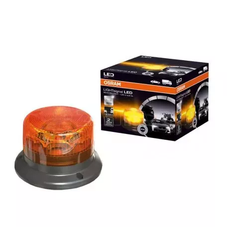 Φάρος Ασφαλείας Αυτοκινήτου Osram Led Beacon Light 12/24Volt 1900K 148 x 89 mm Πορτοκαλί RΒL102 