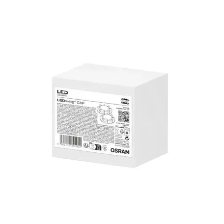 Καπάκια Μπροστινών Φαναριών Osram LEDCAP06 Για Τοποθέτηση Led Φ76mm 2 Τεμάχια 