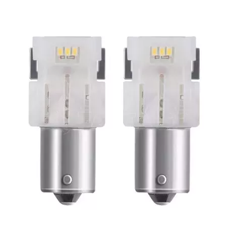 Λάμπες Led P21W Μονοπολικές BA15S 12volt 1.4 watt Λευκές Osram 7506DWP-02B 2 Τεμάχια 