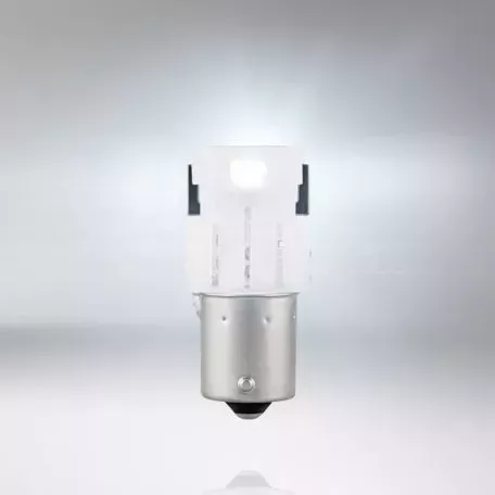 Λάμπες Led P21W Μονοπολικές BA15S 12volt 1.4 watt Λευκές Osram 7506DWP-02B 2 Τεμάχια 