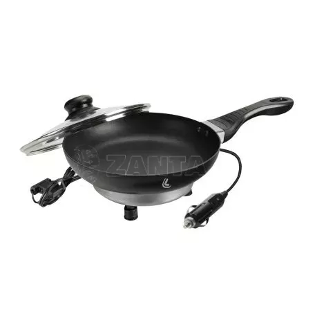 Lampa ΤΗΓΑΝΙ ΗΛΕΚΤΡΙΚΟ ELECTRIC FRYING PAN 12V 180W 13A Φ20cm 360ml ΜΕ ΦΙΣ ΑΝΑΠΤΗΡΑ LAMPA - 1 ΤΕΜ. L9712.4 