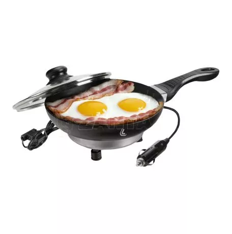 Lampa ΤΗΓΑΝΙ ΗΛΕΚΤΡΙΚΟ ELECTRIC FRYING PAN 12V 180W 13A Φ20cm 360ml ΜΕ ΦΙΣ ΑΝΑΠΤΗΡΑ LAMPA - 1 ΤΕΜ. L9712.4 