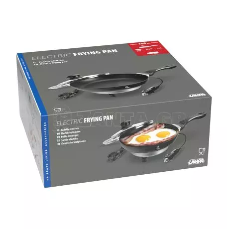 Lampa ΤΗΓΑΝΙ ΗΛΕΚΤΡΙΚΟ ELECTRIC FRYING PAN 24V 270W 13A Φ20cm 360ml ΜΕ ΦΙΣ ΑΝΑΠΤΗΡΑ LAMPA - 1 ΤΕΜ. L9712.5 
