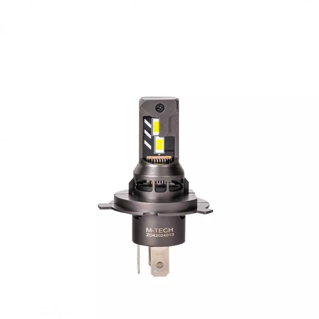 M-tech ΛΑΜΠEΣ LED H4 12V 6.000K 35W 4.000lm LED CANBUS CSP3570 PRΕΜΙUM SMART SERIES M-TECH - 2 ΤΕΜ. LSPSNG4/MT
