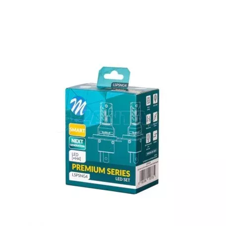 M-tech ΛΑΜΠEΣ LED H4 12V 6.000K 35W 4.000lm LED CANBUS CSP3570 PRΕΜΙUM SMART SERIES  M-TECH - 2 ΤΕΜ. LSPSNG4/MT 