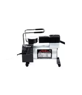Κομπρεσέρ αέρος αυτοκινήτου 12V, 120W με μανόμετρο και αντάπτορα αναπτήρα - 1 τμχ. 