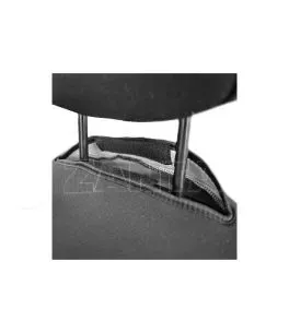 ΗΜΙΚΑΛΥΜΜΑΤΑ ΚΑΘΙΣΜΑΤΩΝ BUCKET RECARO ΜΑΥΡΑ ΜΕ ΥΠΟΔΟΧΗ ΠΡΟΣΚΕΦΑΛΟΥ ΜΕ VELCRO ΚΑΙ ΠΡΟΣΚΕΦΑΛΑ (2 ΤΕΜ.) 