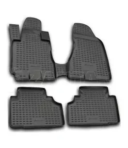 ΜΑΡΚΕ ΠΑΤΑΚΙΑ ΣΕ ΣΚΑΦΗ TPE ΛΑΣΤΙΧΟ ΓΙΑ HYUNDAI TUCSON 04/2004-02/2010  ΣΕ ΑΝΘΡΑΚΙ ΣΚΟΥΡΟ ΓΚΡΙ ΧΡΩΜΑ NOVLINE - 4 ΤΕΜ. 