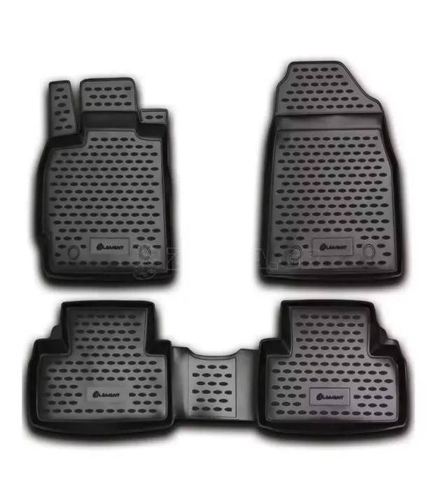 ΜΑΡΚΕ ΠΑΤΑΚΙΑ ΣΕ ΣΚΑΦΗ TPE ΛΑΣΤΙΧΟ ΓΙΑ MAZDA CX7 10/2009-12/2013 ΣΕ ΑΝΘΡΑΚΙ ΣΚΟΥΡΟ ΓΚΡΙ ΧΡΩΜΑ NOVLINE - 4 ΤΕΜ.