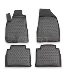 ΜΑΡΚΕ ΠΑΤΑΚΙΑ ΣΕ ΣΚΑΦΗ TPE ΛΑΣΤΙΧΟ ΓΙΑ LEXUS RX 350 2003-2009  ΣΕ ΑΝΘΡΑΚΙ ΣΚΟΥΡΟ ΓΚΡΙ ΧΡΩΜΑ NOVLINE - 4 ΤΕΜ. 