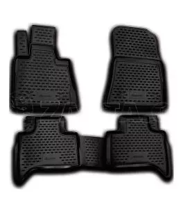 ΜΑΡΚΕ ΠΑΤΑΚΙΑ ΣΕ ΣΚΑΦΗ TPE ΛΑΣΤΙΧΟ ΓΙΑ BMW X5 2000-2007  ΣΕ ΜΑΥΡΟ ΧΡΩΜΑ NOVLINE - 4 ΤΕΜ. 