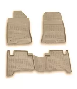 ΜΑΡΚΕ ΠΑΤΑΚΙΑ ΣΕ ΣΚΑΦΗ TPE ΛΑΣΤΙΧΟ ΓΙΑ TOYOTA LAND CRUISER PRADO 01/2003-12/2009  ΣΕ ΜΠΕΖ ΧΡΩΜΑ NOVLINE - 4 ΤΕΜ. 