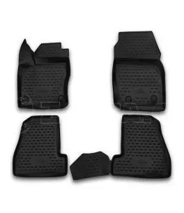 ΜΑΡΚΕ ΠΑΤΑΚΙΑ ΣΕ ΣΚΑΦΗ TPE ΛΑΣΤΙΧΟ ΓΙΑ FORD FOCUS III 2011-2019  ΣΕ ΜΑΥΡΟ ΧΡΩΜΑ NOVLINE - 4 ΤΕΜ. 