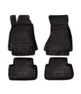 ΜΑΡΚΕ ΠΑΤΑΚΙΑ ΣΕ ΣΚΑΦΗ TPE ΛΑΣΤΙΧΟ ΓΙΑ AUDI A4 B6 4D 2000-2007  ΣΕ ΜΑΥΡΟ ΧΡΩΜΑ NOVLINE - 4 ΤΕΜ. 