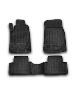 ΜΑΡΚΕ ΠΑΤΑΚΙΑ ΣΕ ΣΚΑΦΗ TPE ΛΑΣΤΙΧΟ ΓΙΑ SSANGYONG REXTON 2001-2006  ΣΕ ΜΑΥΡΟ ΧΡΩΜΑ NOVLINE - 4 ΤΕΜ. 