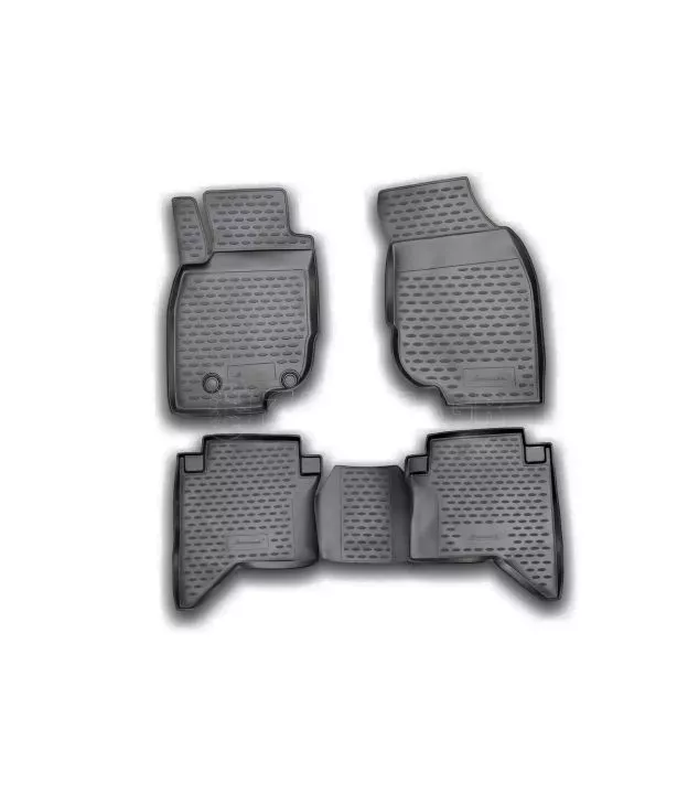 ΜΑΡΚΕ ΠΑΤΑΚΙΑ ΣΕ ΣΚΑΦΗ TPE ΛΑΣΤΙΧΟ ΓΙΑ TOYOTA HILUX 4D 2011-2015 ΣΕ ΜΑΥΡΟ ΧΡΩΜΑ NOVLINE - 4 ΤΕΜ.
