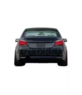Πισινά Φανάρια Set Για Bmw 5 E60 03-07 Led Bar Κόκκινο/Crystal JunYan 