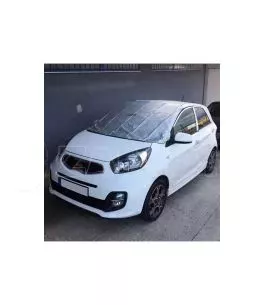 Ηλιοπροστασία Παρμπρίζ Εξωτερική "Silver Tech" Α' Ποιότητα 100 x 185 cm 