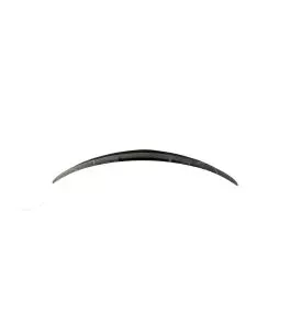 Αεροτομή Πορτ Παγκάζ Για Mercedes-Benz C-Class W205 Sedan 14-21 Amg look Lipspoiler Γυαλιστερό Μαύρο Από Abs Πλαστικό 