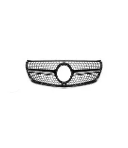 Μάσκα Για Mercedes-Benz Vito W447 14-19 Diamond Look Μαύρο/Χρώμιο 1 Τεμάχιο 