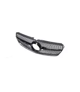 Μάσκα Για Mercedes-Benz Vito W447 14-19 Diamond Look Μαύρο/Χρώμιο 1 Τεμάχιο 