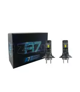 Led λάμπες Η7  για μεσαία ή μεγάλα φώτα Plug-N-Play 100 000 lux , 22 Watt - Canbus - 6000K - 1000% πιό έντονη φωτεινότητα 2τμχ. 