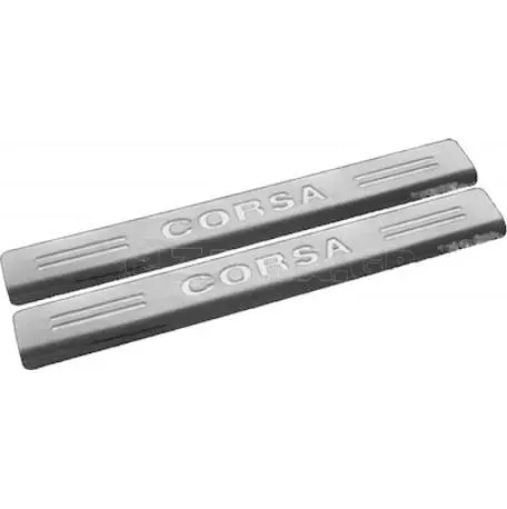 Americat ΕΣΩΤΕΡΙΚΑ ΜΑΡΣΠΙΕ ΠΟΡΤΑΣ ΧΡΩΜΙΟ OPEL CORSA D HB 3D / COUPE 07>14 2 ΤΕΜΑΧΙΑ ΜΣ.6808151/SD 