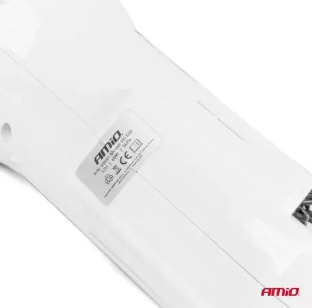 AMIO ΣΚΟΥΠΑΚΙ ΗΛΕΚΤΡΙΚΟ 12V ΜΕ 3 ΑΞΕΣΟΥΑΡ ΚΑΘΑΡΙΣΜΟΥ ΜΕ ΦΙΣ ΑΝΑΠΤΗΡΑ ΚΑΙ ΚΑΛΩΔΙΟ USB-C 7.4V 20min AMIO - 1 Τεμ. 03691/AM 