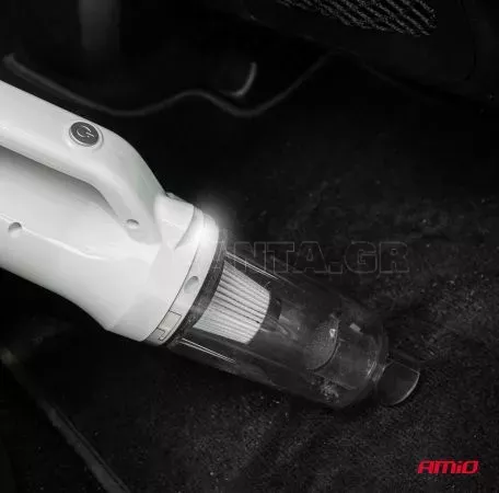 AMIO ΣΚΟΥΠΑΚΙ ΗΛΕΚΤΡΙΚΟ 12V ΜΕ 3 ΑΞΕΣΟΥΑΡ ΚΑΘΑΡΙΣΜΟΥ ΜΕ ΦΙΣ ΑΝΑΠΤΗΡΑ ΚΑΙ ΚΑΛΩΔΙΟ USB-C 7.4V 20min AMIO - 1 Τεμ. 03691/AM 