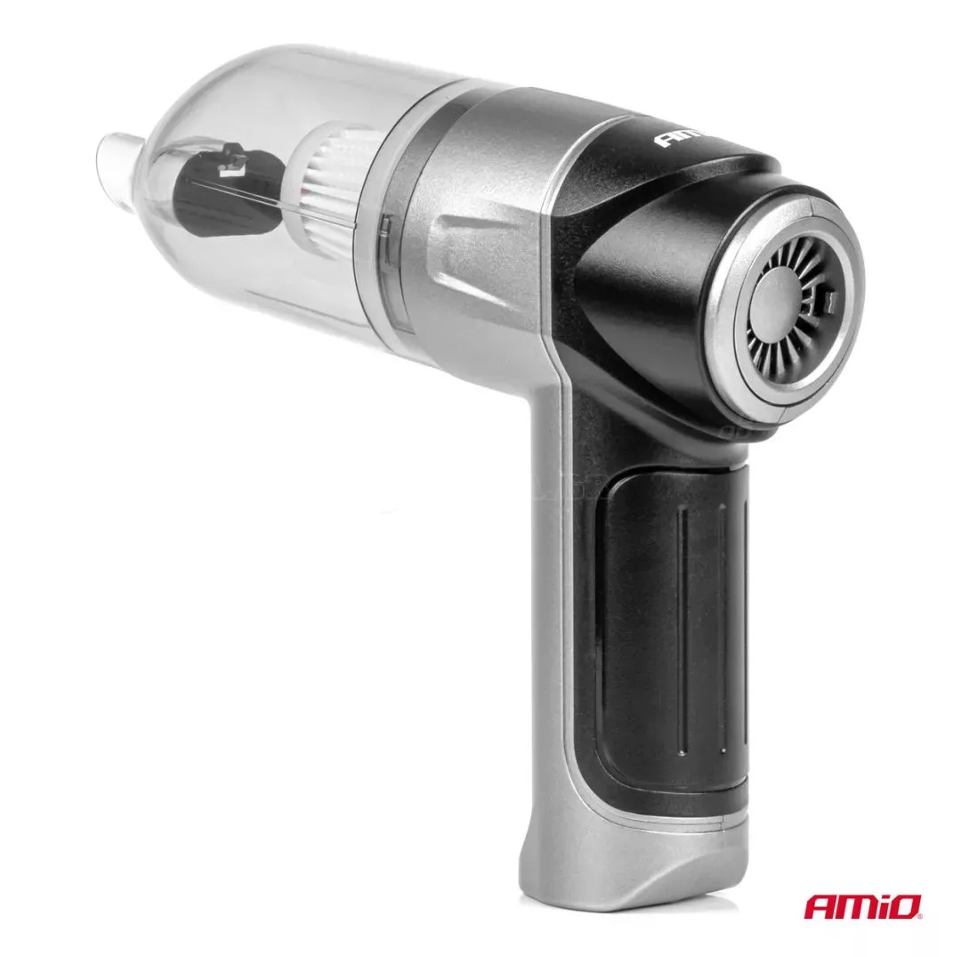 AMIO ΗΛΕΚΤΡΙΚΟ ΣΚΟΥΠΑΚΙ ΧΕΙΡΟΣ ΑΣΥΡΜΑΤΟ 40W ΜΕ 6 ΕΞΑΡΤΗΜΑΤΑ ΚΑΘΑΡΙΣΜΟΥ ΚΑΙ ΚΑΛΩΔΙΟ USB-C 7.4V 20min AMIO - 1 Τεμ. 03692/AM