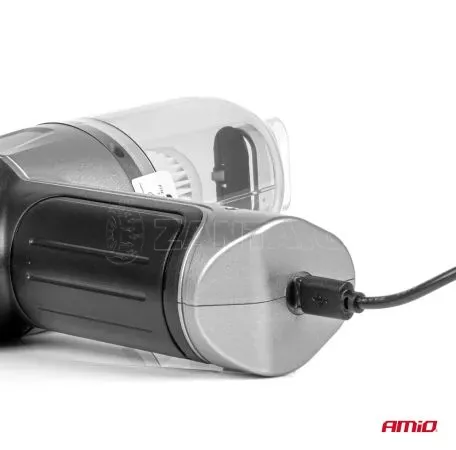 AMIO ΗΛΕΚΤΡΙΚΟ ΣΚΟΥΠΑΚΙ ΧΕΙΡΟΣ ΑΣΥΡΜΑΤΟ 40W ΜΕ 6 ΕΞΑΡΤΗΜΑΤΑ ΚΑΘΑΡΙΣΜΟΥ ΚΑΙ ΚΑΛΩΔΙΟ USB-C 7.4V 20min AMIO - 1 Τεμ. 03692/AM 