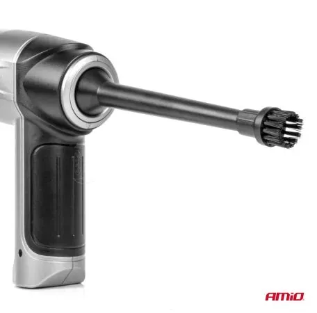 AMIO ΗΛΕΚΤΡΙΚΟ ΣΚΟΥΠΑΚΙ ΧΕΙΡΟΣ ΑΣΥΡΜΑΤΟ 40W ΜΕ 6 ΕΞΑΡΤΗΜΑΤΑ ΚΑΘΑΡΙΣΜΟΥ ΚΑΙ ΚΑΛΩΔΙΟ USB-C 7.4V 20min AMIO - 1 Τεμ. 03692/AM 