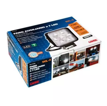 Lampa WL-3 προβολεάς με LED 7 τετράγωνος L7231.0 